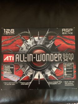 ATI all in wonder 9600 XT 128 MB