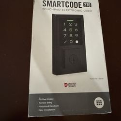 Electronic Deadbolt With Key Option
