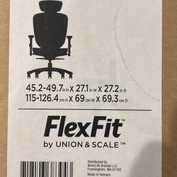Brand New Union & Scale Hyken Chair – Ergonomic Office Chair (Sealed Box)