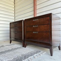 XL Pair Of Klaussner Nightstands 