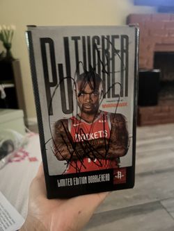 Signed Pj Tucker Bobble head