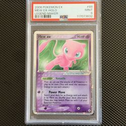 Mew EX #88 Legend Maker PSA 9