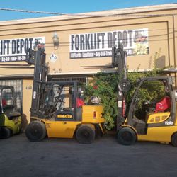 FORKLIFT NISSAN 5000 # Triple Mast 