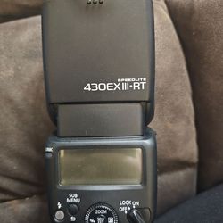 Canon Speedlite 430EX III-RT