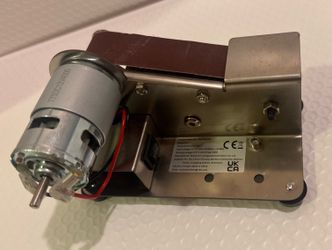 SVT Mini Electric Belt Sander DIY Polishing Grinding Machine Cutter 110-240V …..