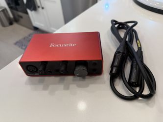 FOCUSRITE SCARLETT 2i2 AUDIO INTERFACE