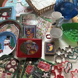 Christmas, cookie bakeware, etc., Prices From $1 To $5 Local Pickup