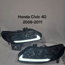 Honda Civic 4D 2006-2011 Headlights