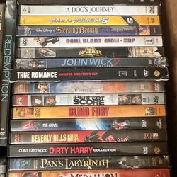 DVD MOVIES - More Than 500 Titles!