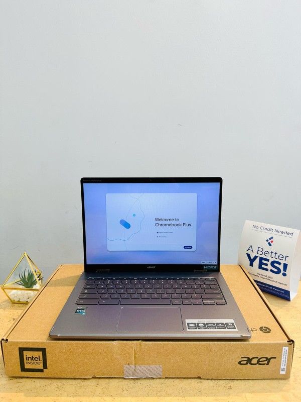 New Grey Acer ChromeBook 14” Touch Screen Foldable Laptop Intel Core i5 Processor/8GB RAM Warranty Included FINANCE NOW
