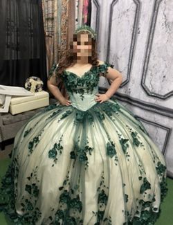 Emerald Quince dress