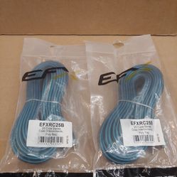 SCOSCHE  ( 2 PAIRS  ) 25 FEET RCA CABLE   BRAND NEW 