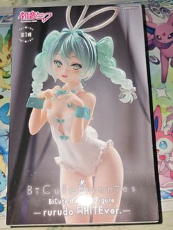 Hatsune Miku BiCute Bunnies Rurudo White ver. Figure