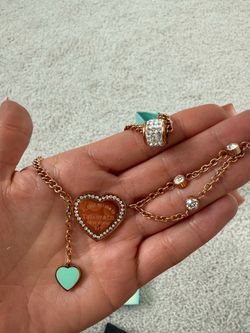 Tiffany & Co. Return to Tiffany Heart Necklace Rose Gold