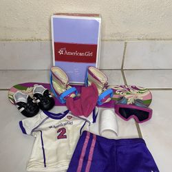 American Girl Doll Accessories Soccer/snowboarding