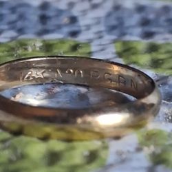 Baby Ring 14K 1/20 RGPN (.6 Grams)