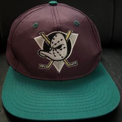 Vintage Mighty Ducks Snapback Hat