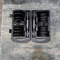 Adjustable Dumbbell Set
