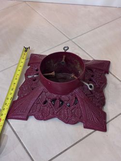 Vintage Cast Iron Christmas Tree Stand