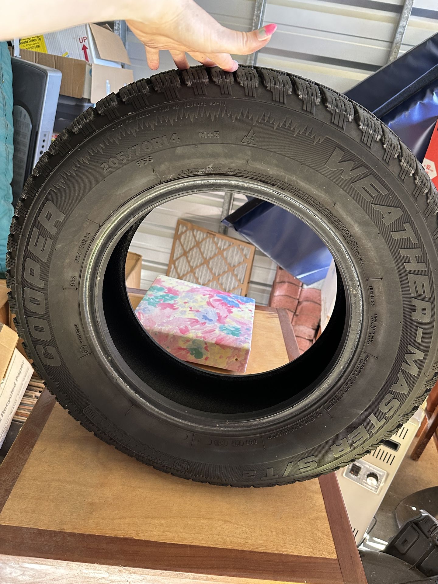 Four New Cooper Weather Master Tires