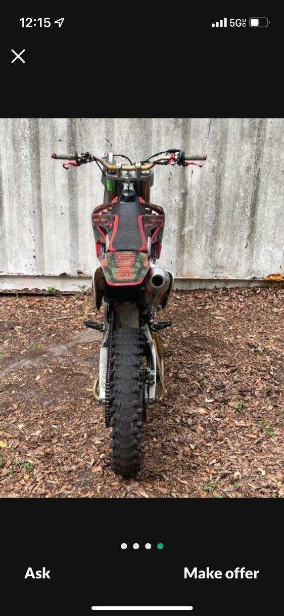 2007 Honda 450crf Bored Out To A 511 Trade For Flower 420