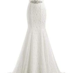 Women's Sweetheart Mermaid Lace Bridal Dresses