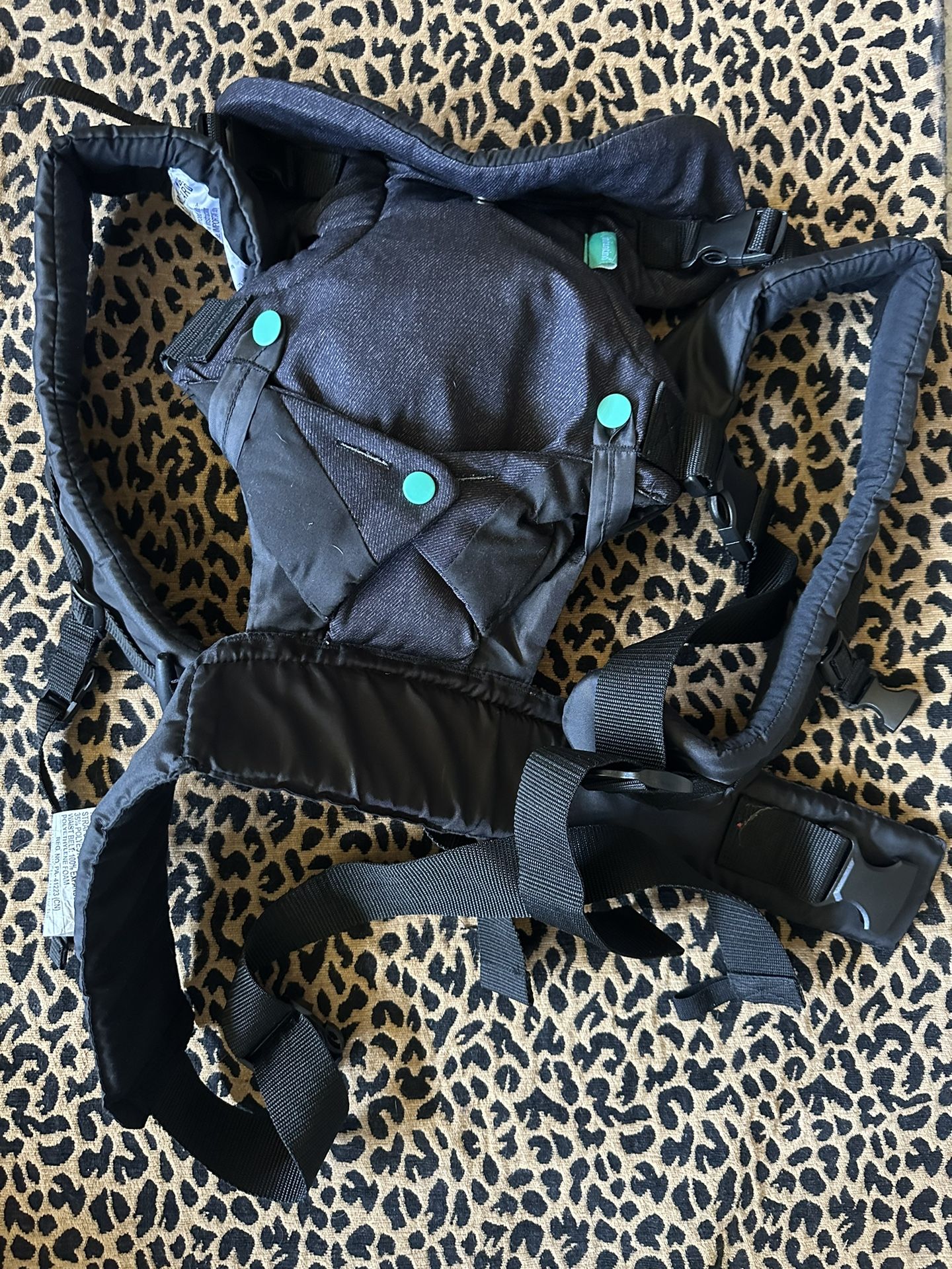 Infantino Flip 4-In-1 Convertible Baby Carrier - Black