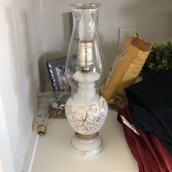 Vintage Hurricane Lamp