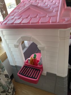 Pink cottage best sale playhouse