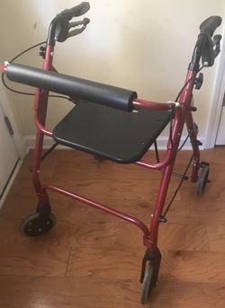Invacare Rollator Walker with Seat