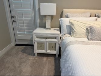 Z Gallerie dresser and nightstand set