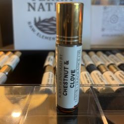 🌰 Chestnut & Clove Perfume Oil – Warm & Spicy Comfort! 🍂  ✨ Description: Embrace the cozy, inviting scent of Chestnut & Clove with our luxurious per