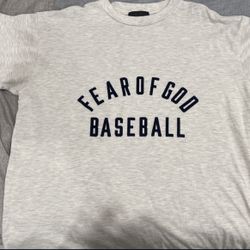 Fear Of God Essentials Baseball T Shirt