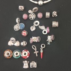Authentic Pandora Charms Retired READ