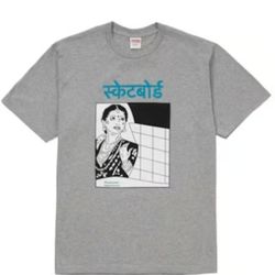 Supreme Bombay Tee Heather Grey tee T Shirt FW18 fall winter 2018 XL extra large