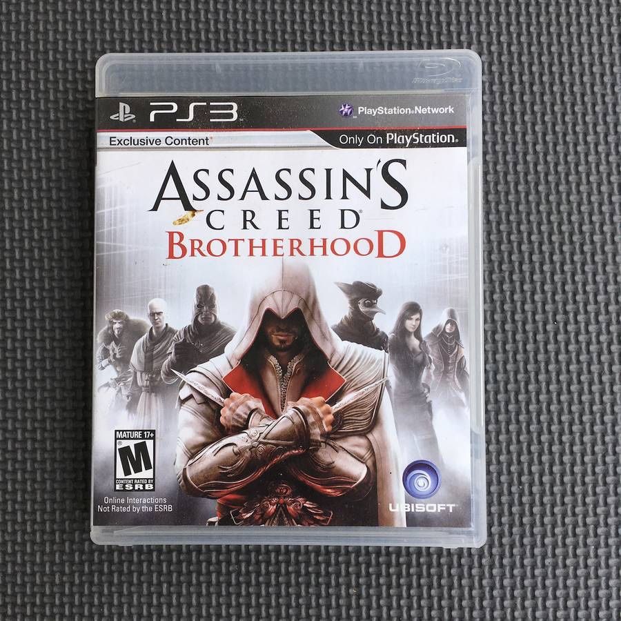 Playstation PS3 Assassins Creed Brotherhood Game