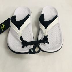 women’s flip flops comfort footbed hightail slip on stylish sporty white.9