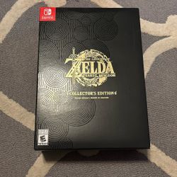 Zelda Tears Of The Kingdom Collector’s Edition Nintendo Switch Brand new