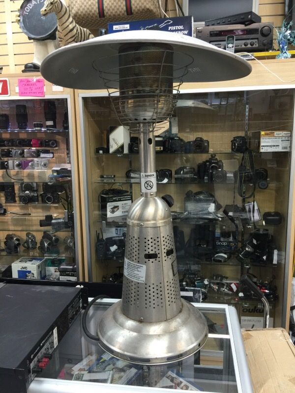 Table top patio propane heater
