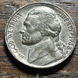 1988 P Nickel 
