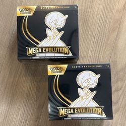 2 Pokemon TCG Mega Evolutions Gardevoir ETBs