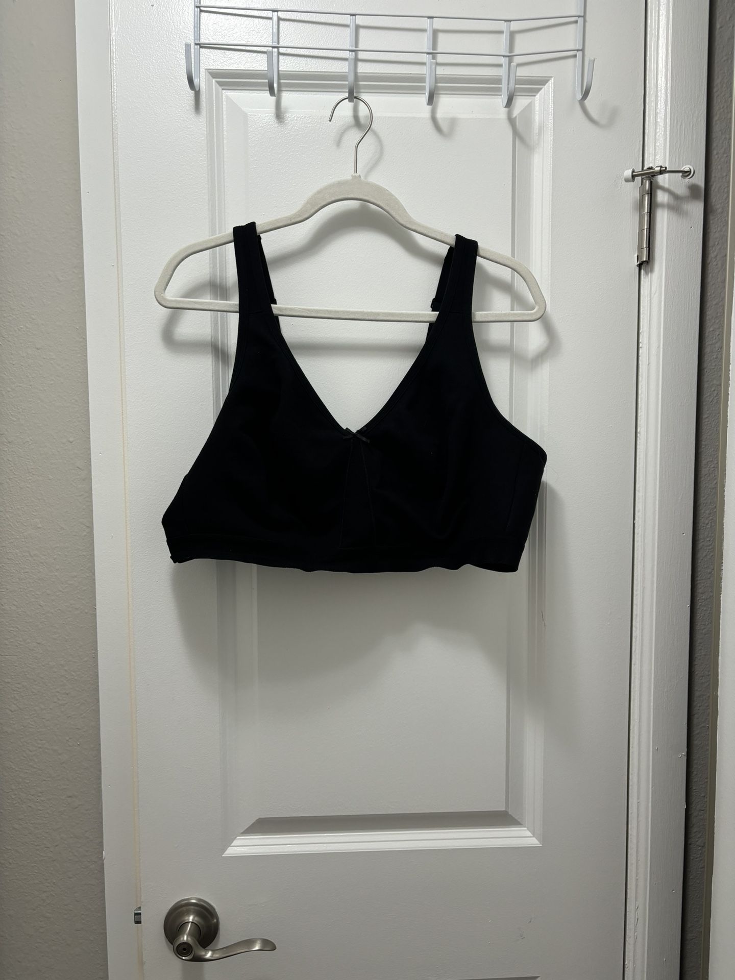 Barely Worn Black Fruit Of The Loom No Wire Bra