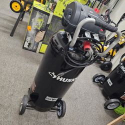 Husky 20 Gal. 200 PSI Oil Free Portable Vertical Electric Air Compressor