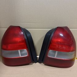 99-00 HONDA CIVIC TYPE R EK9 - TAIL LIGHT SET OEM OE FACTORY