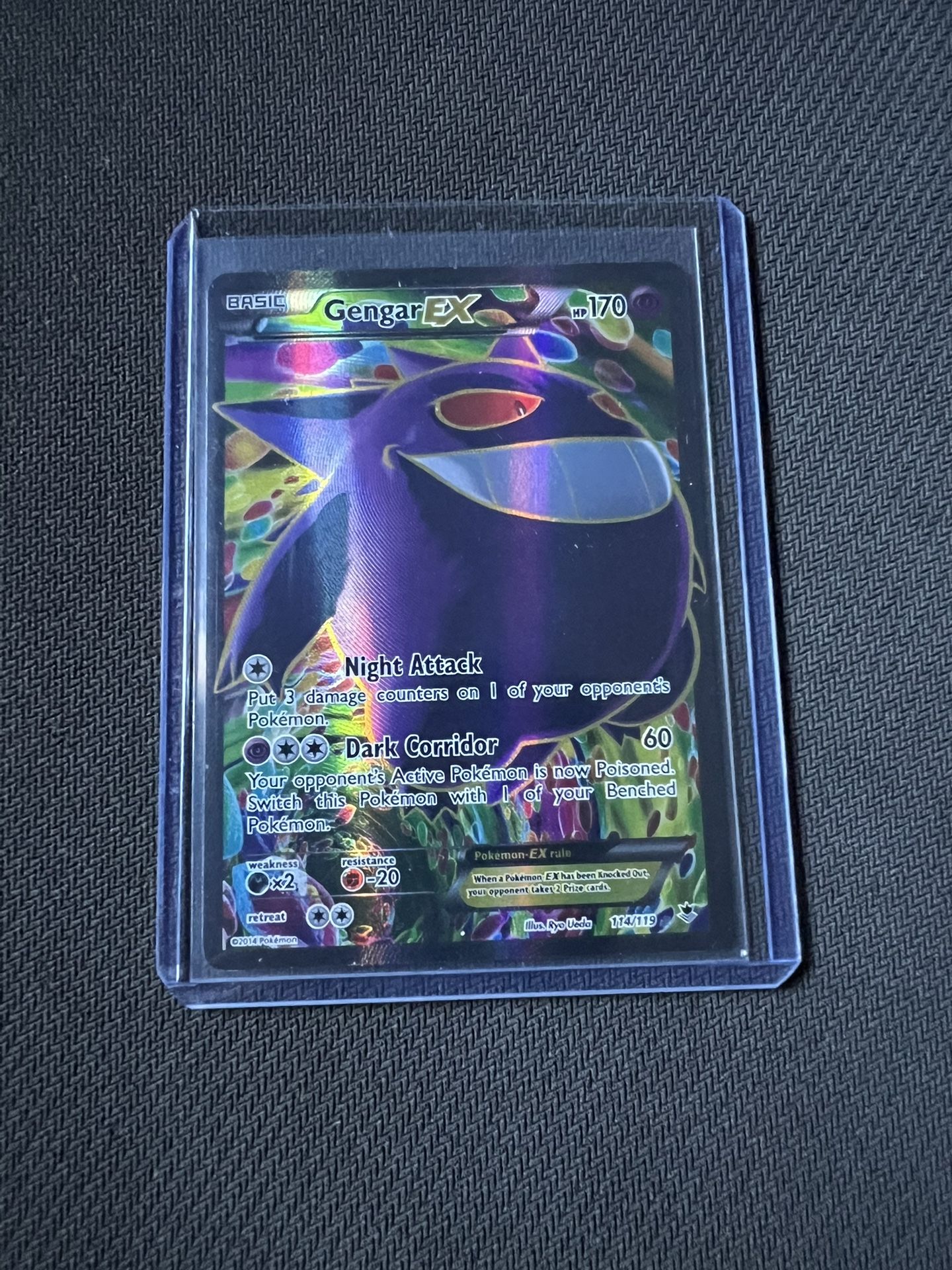 Pokemon Cards XY Phantom Forces Gengar EX Full Art