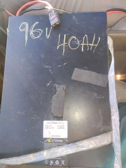 96V 40Ah Lithium Ion Battery Pack
