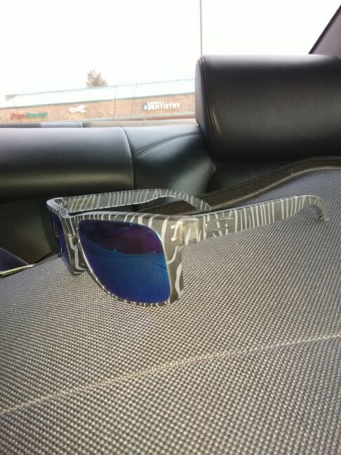 Oakley Holbrook Sunglasses w/grey tiger stripe coloring