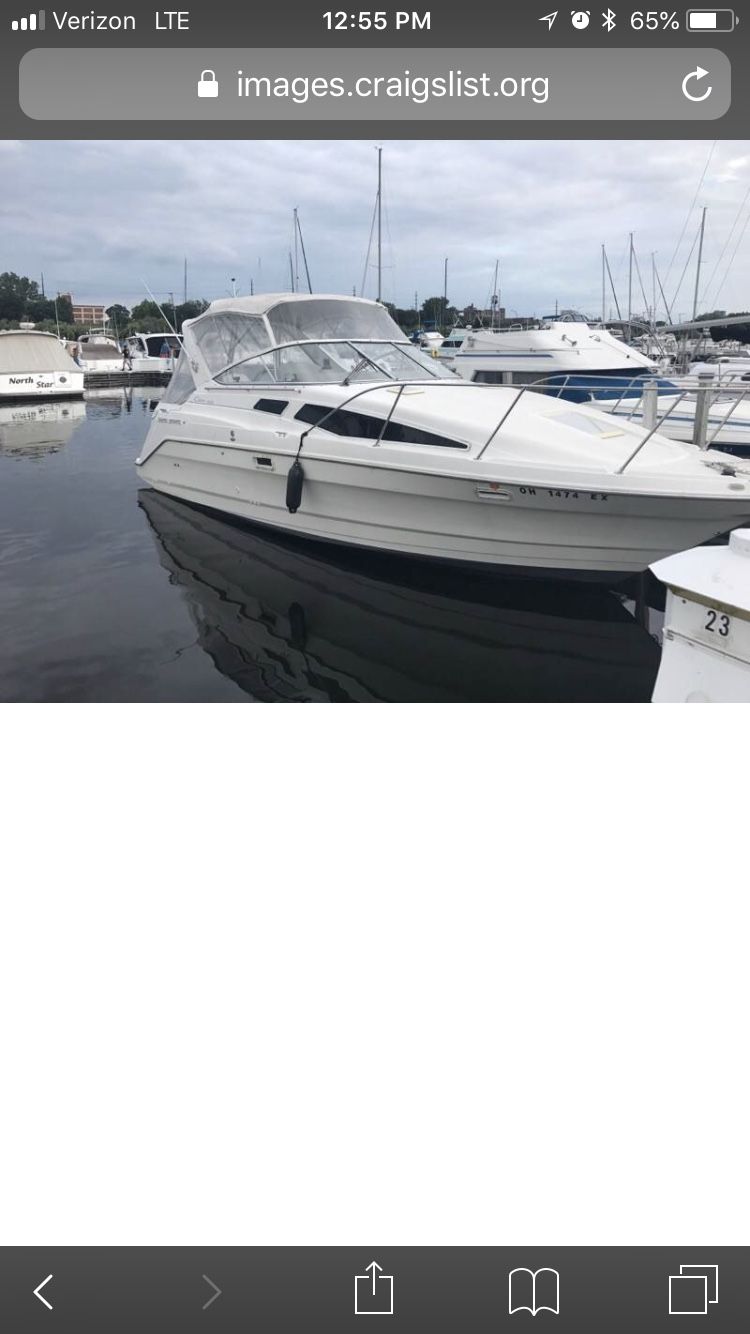 Well maintained 31 ft Bayliner Ciera 2855