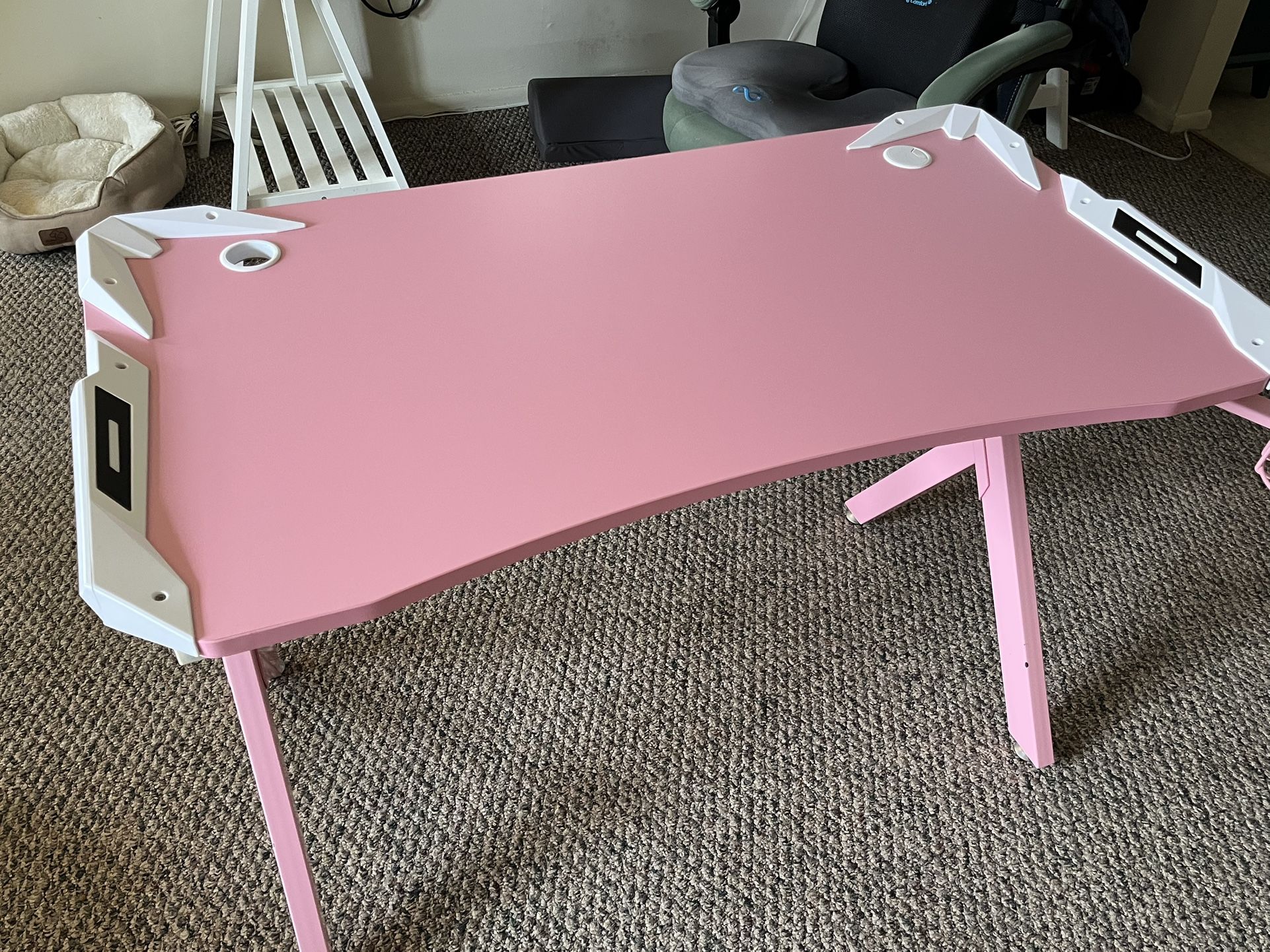 Pink Desk/ Gamer Desk