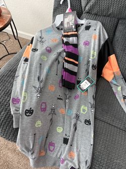 Halloween pajamas 2 piece set(new)